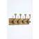 Homescapes Decorative Green Wall Mounted Rack Coat Hook