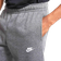 Nike Sportswear Club Fleece Men's Trousers - Charcoal Heather/Anthracite/White