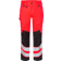 Engel 2544-314 Safety Work Trousers - Hi-vis Red/Black