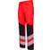 Engel 2544-314 Safety Work Trousers - Hi-vis Red/Black