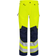 Engel 2544-314 Safety Work Trousers - Hi-vis Yellow/Blue Ink