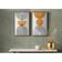Canora Grey Mirrored Black/Gold Framed Art 38x60cm 2pcs