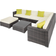 tectake Marbella - Grey Outdoor Lounge Set