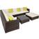 tectake Marbella - Brown Outdoor Lounge Set