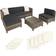 tectake 403743 - Nature Outdoor Lounge Set
