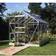 Halls Greenhouses Popular 86 m 3 mm Glas Aluprofil Aluminium Glas