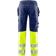 Fristads 2608 FASG High VIS Craftsman Stretch Trousers - Yellow/Blue