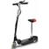 vidaXL Elektrisk Sparkcykel Med Sadel 120 W Svart