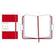 Moleskine Sketchbook Large, Red (Inbunden, 2009)