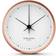 Georg Jensen Koppel Blanco-Acero Inoxidable Ø 22 cm Reloj de pared 22cm