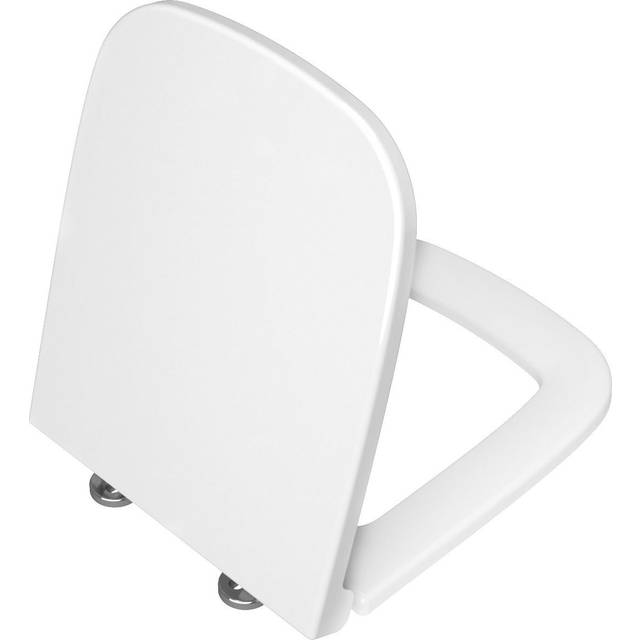 Vitra S20 Replacement WC Toilet Seat with Soft Close Hinges 77-003-009 White