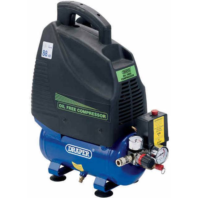 Draper Oil Free Compressor - 1.5HP 6ltr