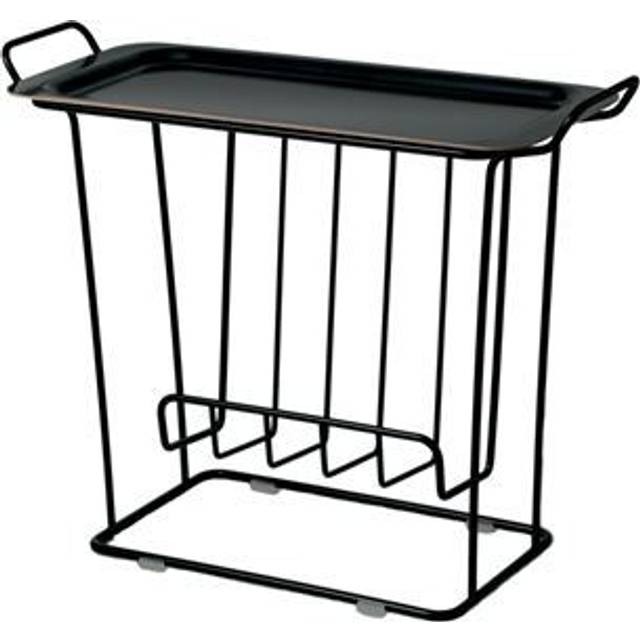 Maze Minnie Mae Paper Bakkebord/magasinholder - Sidebord & Aflastningsbord Metal Sort - 107001
