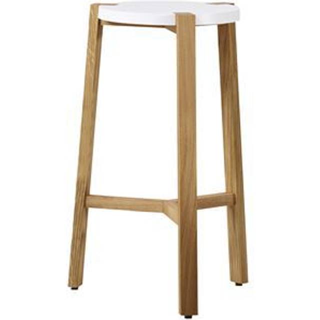 A2 Happy bar stool low 66 White