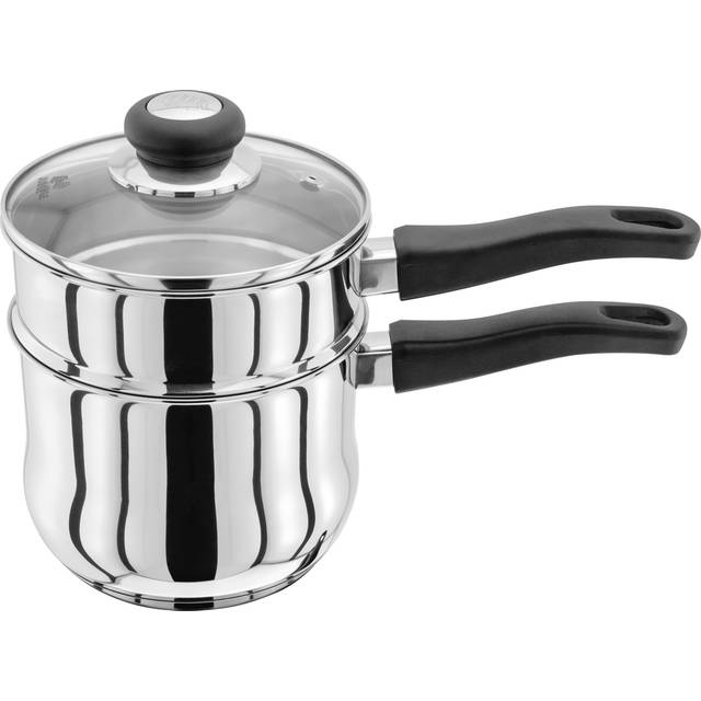 Judge Vista, 16cm Bain Marie Porringer set, 1.5L, Silver