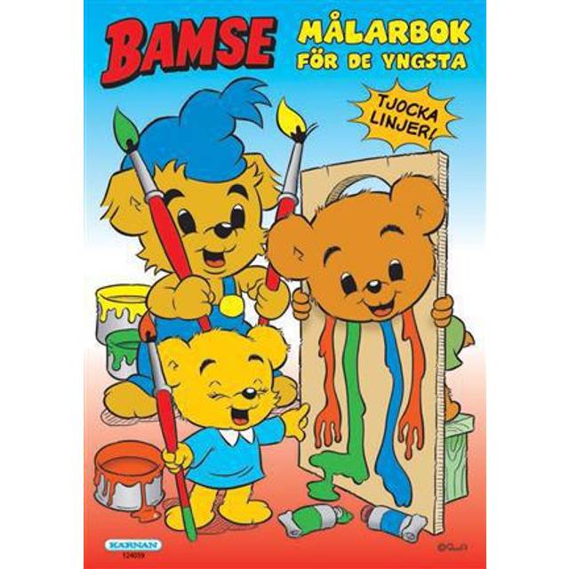 Bamse Min första målarbok