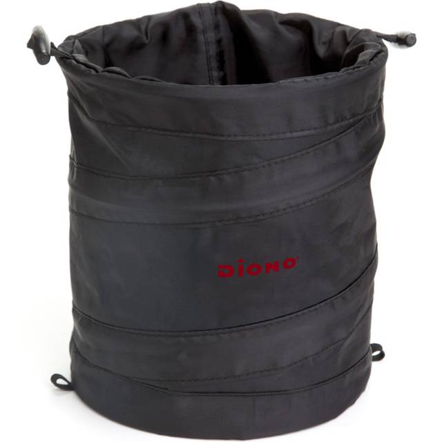 Diono Pop-up Trash Bin  Collapsible Car Trash Can Portable  Small  Leak Proof  Perfect For Keeping Car Clean  Black