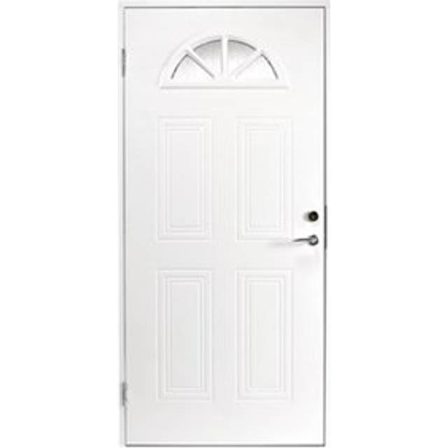Ytterdörrar Swedoor Classic Clementi Vit NCS S0502-Y (9 x 20, Högerhängd)
