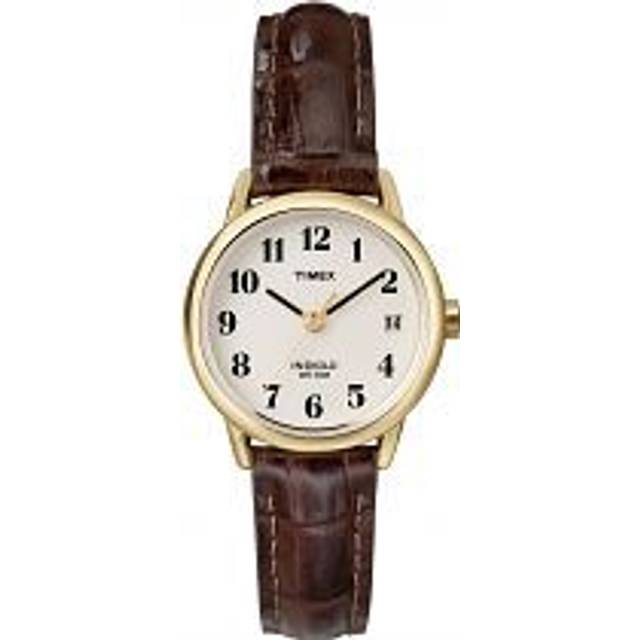 Timex T20071 Women&#39;s Leather strap Analouge Watches - Brown