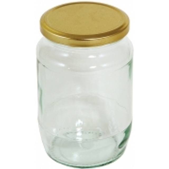 Tala Pickling Jar with Gingham Screw Top Lid, 580ml