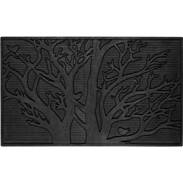 Dixie Tree matta 60x90 Cm - Dörrmattor Gummi Svart - 37434