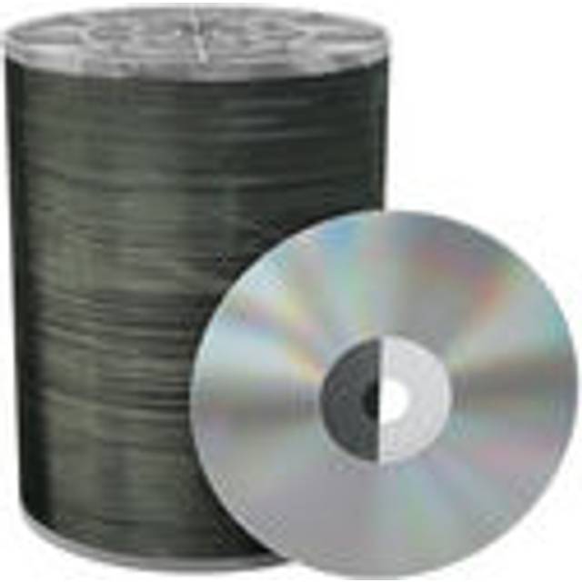 CD-R 700MB|80 min 52 gånger skrivhastighet, silver, otryckt/blank, 100-pack i folie (krymp)