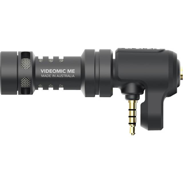 RØDE VideoMic Me Kompakt riktningsmikrofon för smartphones med 3,5 mm TRRS-kontakt för mobil filmmakning och innehållsskapande