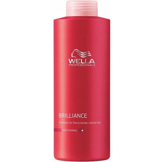 Brilliance invigo shampoo fine normal hair 1000ml wella professionals + pump