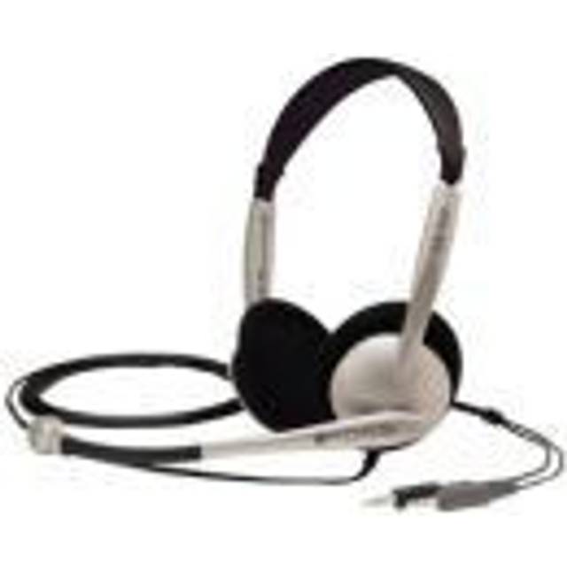 Koss stereo-headset med mikrofon med brusreducering