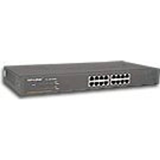 TP-LINK 16-Port 10/100Mbps Fast Ethernet Switch Unmanaged Black