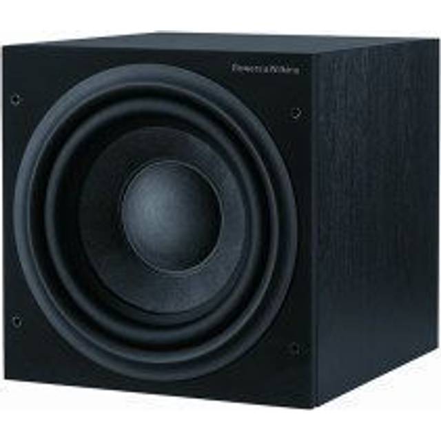 B&W ASW608 8" subwoofer, svart