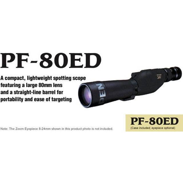 Pentax PF-80ED 80mm Spotting Scope (Straight Viewing, Eyepiece Required) in Black