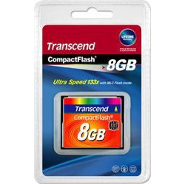Transcend 8GB CompactFlash Memory Card
