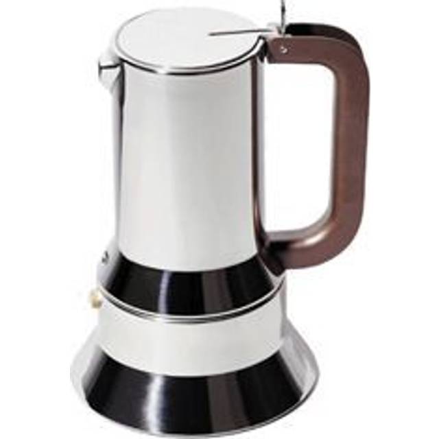 Alessi - 9090 Espresso Maker with Magnetic Base 30cl - edelstahl/glänzend poliert/H 20,5cm / Ø 12,5cm/30cl/ 6 Tassen - stainless steel (20.5 x 12.5 x 12.5 x &#8960;12.5cm)