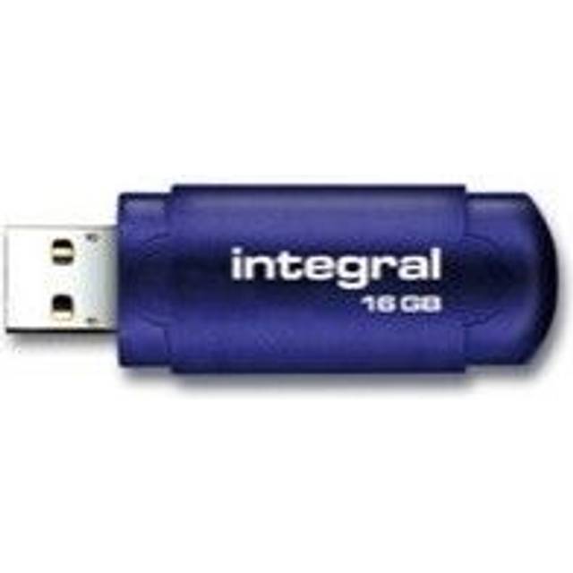 Integral Evo USB 2.0 Flash Drive 16GB - Blue