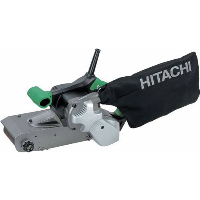 HIKOKI Bandschleifer SB10V2 (1020 Watt, Schleiffläche 100mm, hohe Abtragung, Staubbeutel, inkl. Schleifband, im Karton)