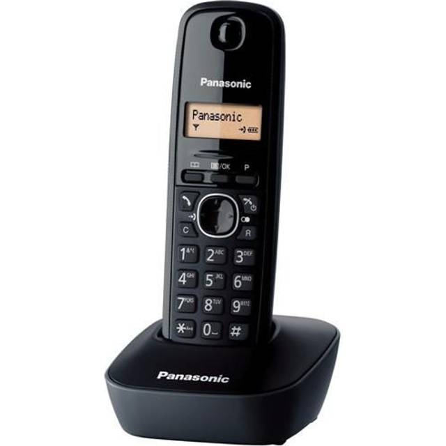 Panasonic KX-TG1611 – telefoner (DECT, vägg, turkos, vit, LCD, AAA, 49 x 30 x 159 mm)