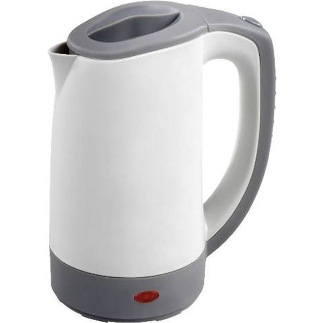 Swan travel kettle white/grey 0.5l sk19011n with two tea cups