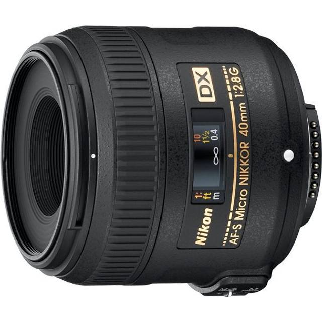 Nikon Single focus micro lens AF-S DX Micro NIKKOR 40mm f/2.8G For Nikon DX format only