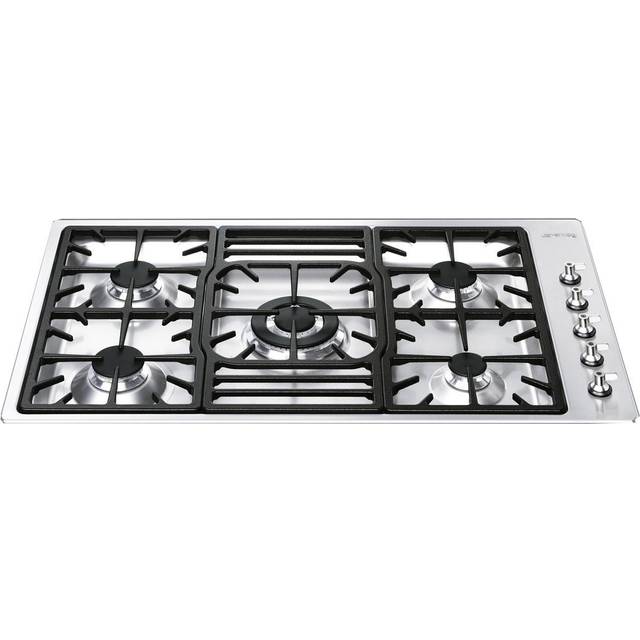 PGF95-4 90cm Stainless Steel 5 Burner Gas Hob