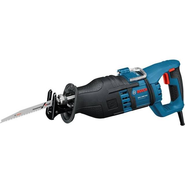 Bosch Professional tigersåg GSA 1300 PCE (1 300 W, max. sågdjup: 230 mm, med SDS och Constant Electronic, 2x sågklingor (trä/metall), i väska)