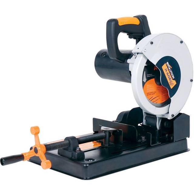 Evolution Power Tools - Evolution RAGE4 - 185mm Chop Saw with tct Multi-material Cutting Blade (230V)