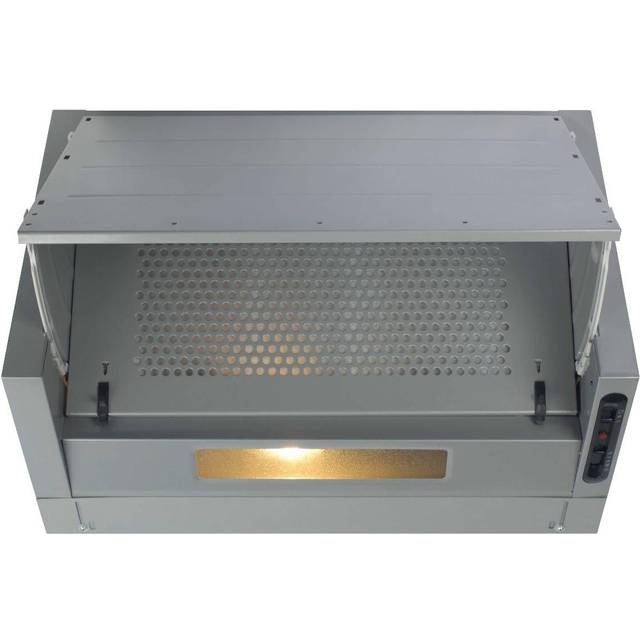 CDA EIN60SI 60cm Integrated Cooker Hood - Silver