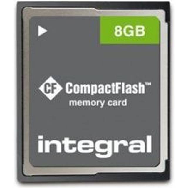 INCF8GV2 Compact Flash Card Designed for the Photography Enthusiasts, Durable and Reliable, Black, 8GB