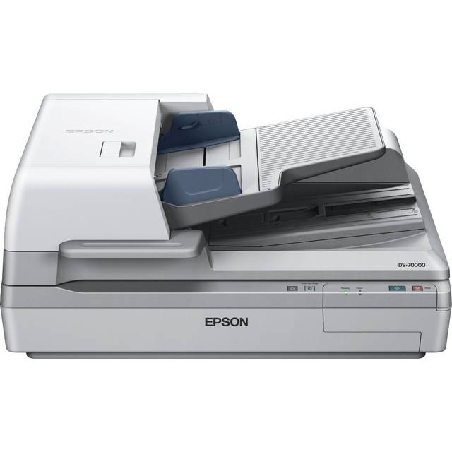 Epson WorkForce DS-70000 Flatbed & ADF scanner 600 x 600 DPI A3 White