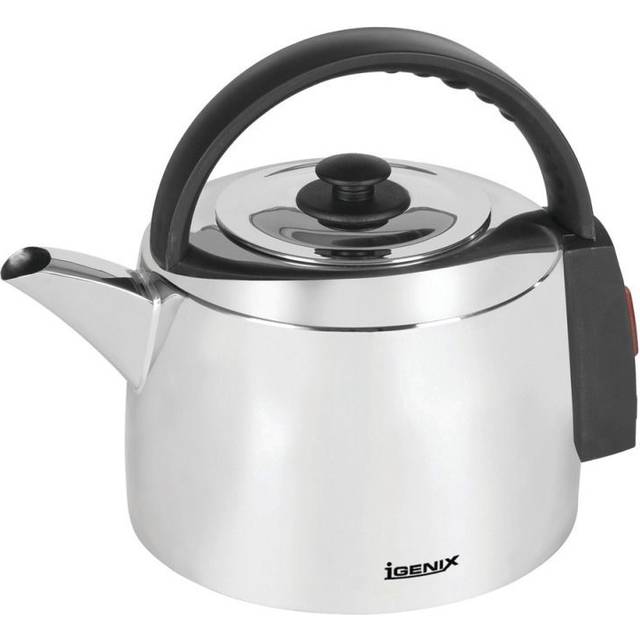 Igenix IG4350 2200W Traditional Corded 3.5L Catering Kettle - Stainless Steel, Silver