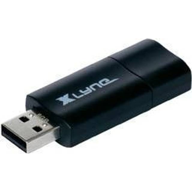 Xlyne Wave USB-minne 4 GB Svart, Orange 7104000 USB 2.0