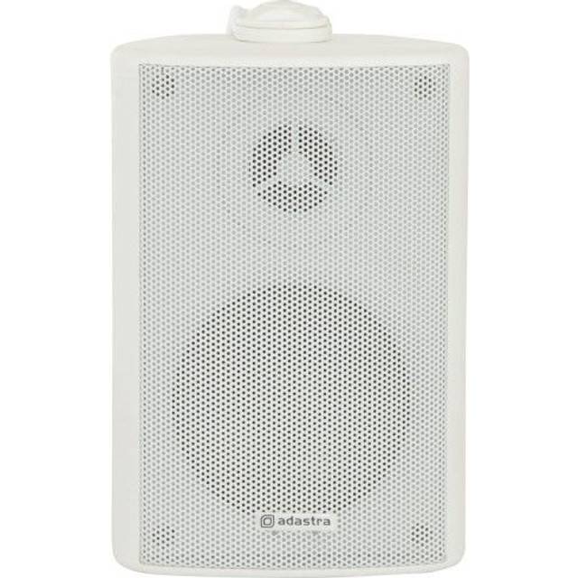 Adastra bp6v weatherproof speakers 100v 8 ohm wall mount black white + bracket