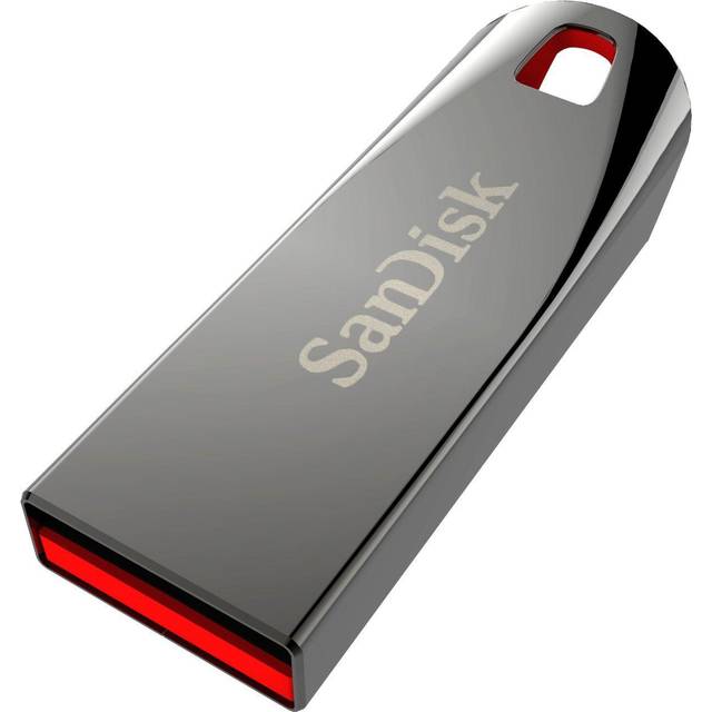 Sandisk Cruzer Force 32GB USB 2.0 Type-A Chrome USB flash drive