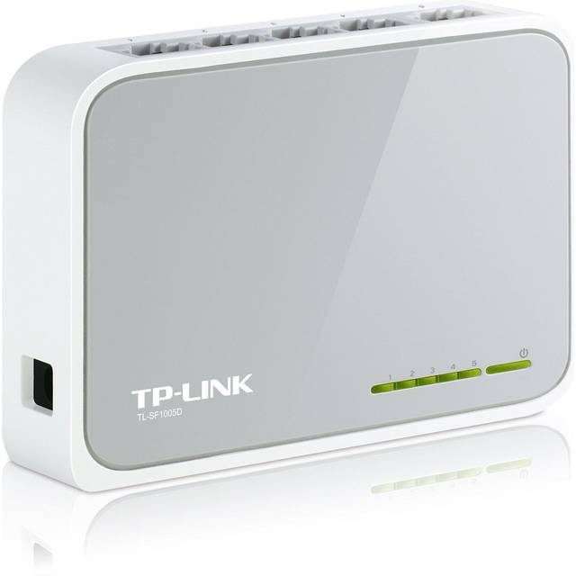 TP-Link TL-SF1005D 5-Port Unmanaged Network Switch